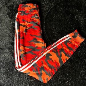 Red Camouflage joggers!